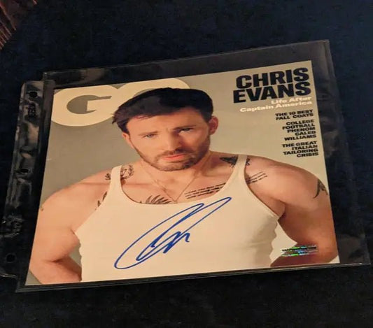 Chris Evans autographed 8x10 photo with coa - Price Is Right Miami