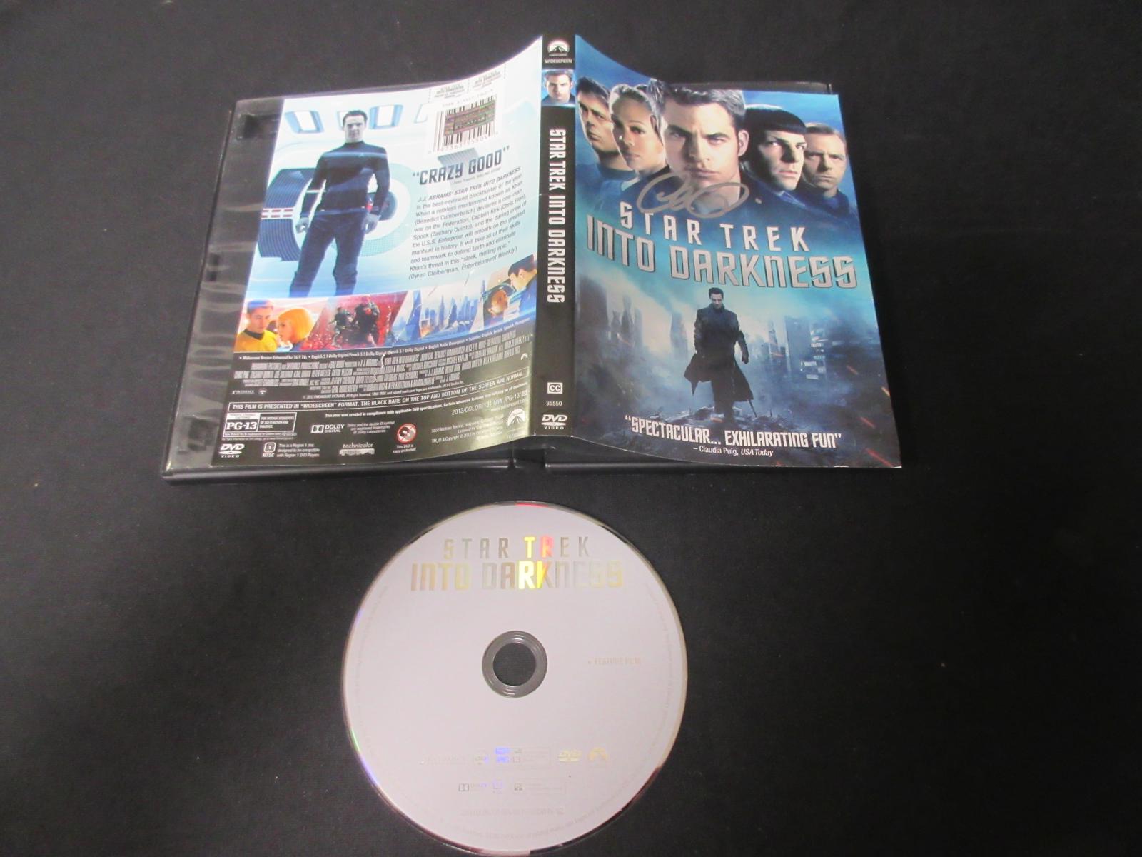 Chris Pine Signed DVD Direct COA, Autographed Memorabilia