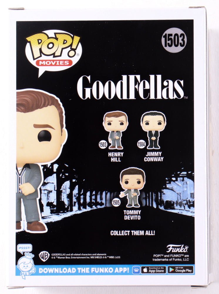 Chris Serrone Signed Goodfellas Funko Pop #1503 (Beckett) (view 2)