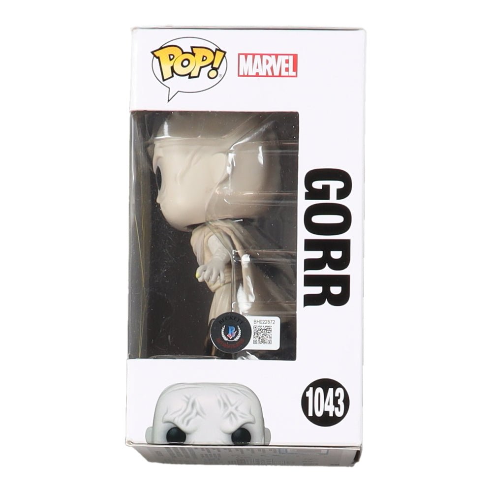 Christian Bale Signed Thor Gorr Funko Pop #1043 (Beckett) (view 4)