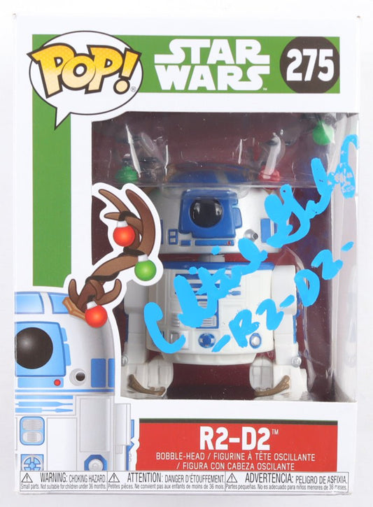 Christine Galey Signed "Star Wars" #275 R2-D2 Funko Pop! Bobble Head Vinyl Figure Inscribed "-R2-D2-" (JSA) - Price Is Right Miami