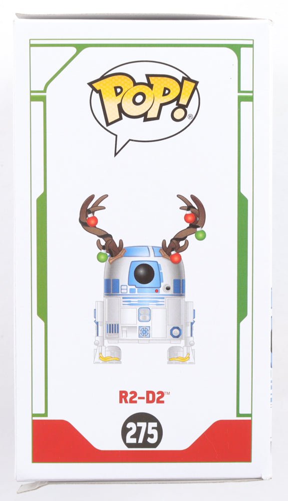 Christine Galey Signed "Star Wars" #275 R2-D2 Funko Pop! Bobble Head Vinyl Figure Inscribed "-R2-D2-" (JSA) (view 4)