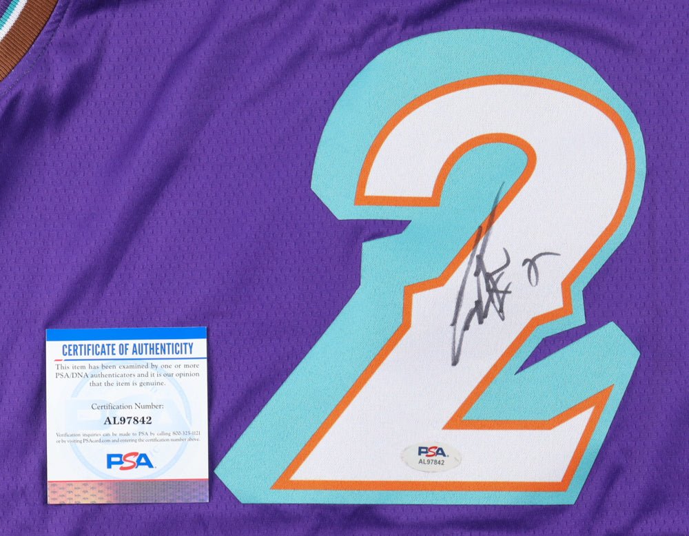 Collin Sexton Signed Jersey (PSA) (view 2)