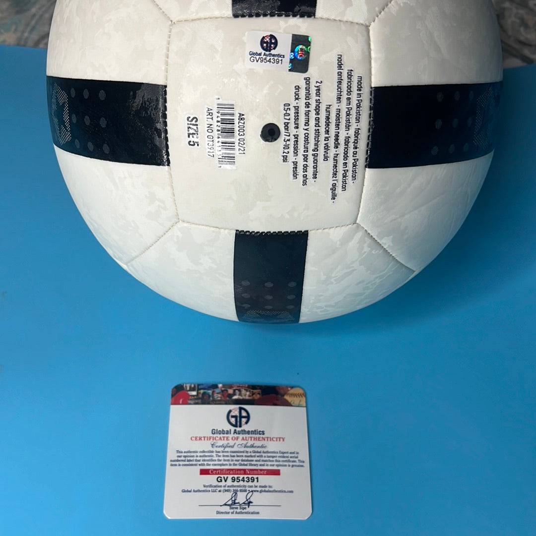 Cristiano Ronaldo Al-Nassr Autographed Adidas Soccer Ball GA coa - Price Is Right Miami