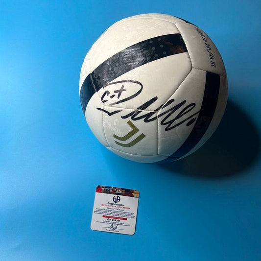 Cristiano Ronaldo Al-Nassr Autographed Adidas Soccer Ball GA coa - Price Is Right Miami