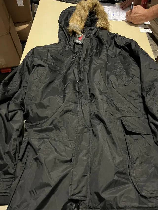 D-555 Ski Jacket with Hoodie, 6X, Apparel