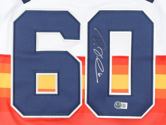 Dallas Keuchel Signed Jersey With 50th Anniversary Patch (JSA) - Price Is Right Miami