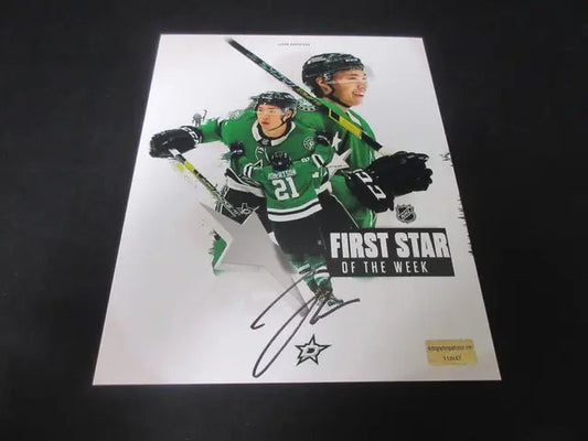 Dallas  Stars Jason Robertson signed 8x10 Photo w/coa - Price Is Right Miami
