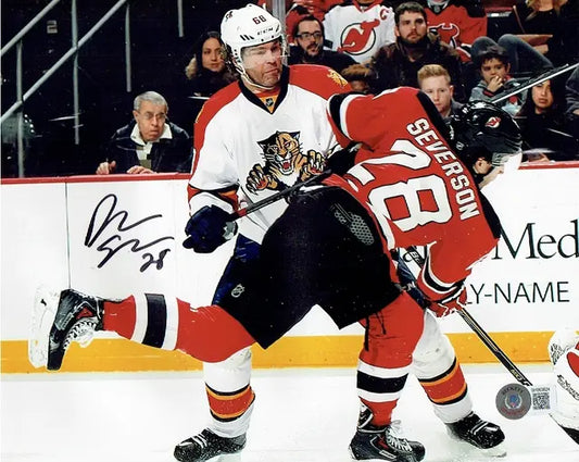 Damon Severson New Jersey Devils Autographed 8x10 Photo Beckett Holo - Price Is Right Miami