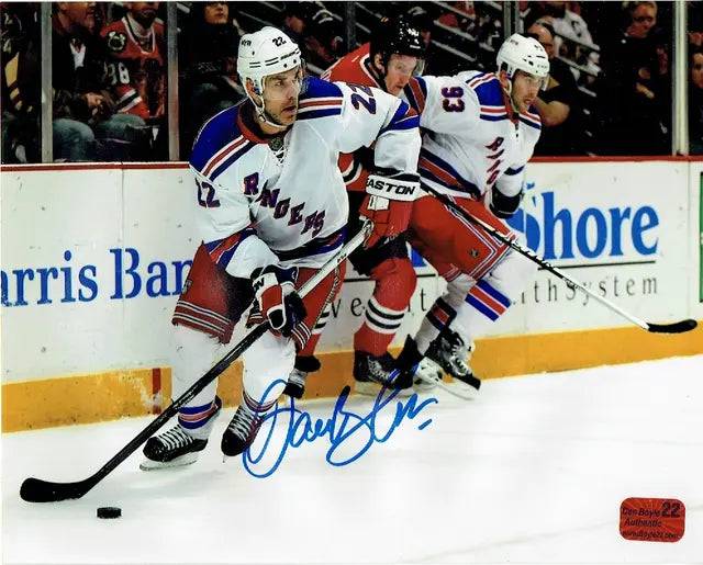 Dan Boyle New York Rangers Autographed 8x10 Photo Dan Boyle Holo - Price Is Right Miami