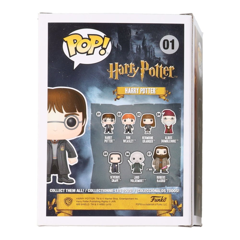 Daniel Radcliffe Signed Harry Potter Funko Pop #01 (JSA) (view 3)