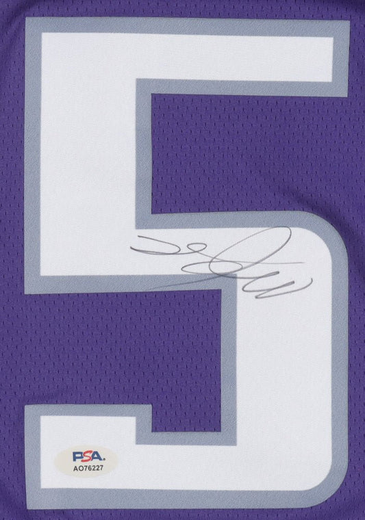 De'Aaron Fox Signed Jersey (PSA) Sacramento Kings - Price Is Right Miami