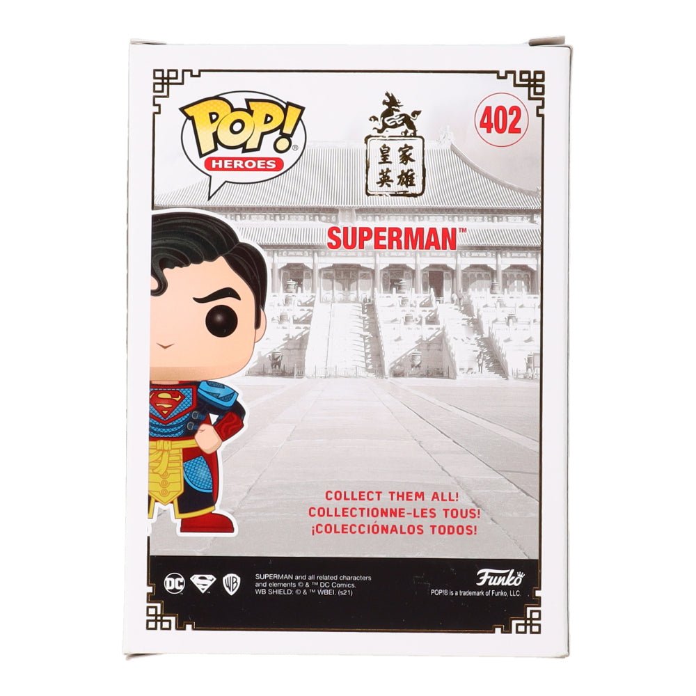 Dean Cain Signed Superman Funko Pop #402 Inscribed (JSA) (view 3)