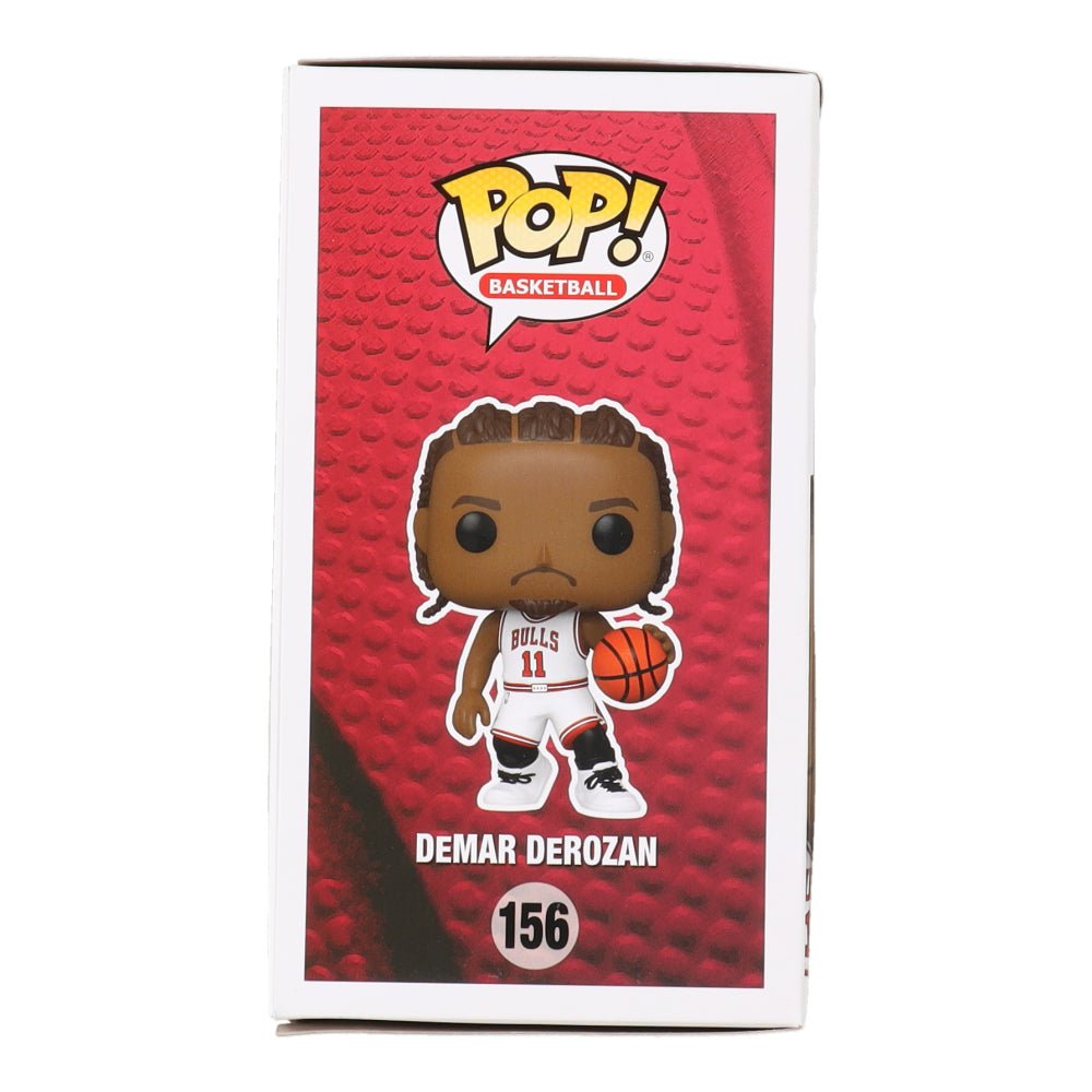 DeMar DeRozan Signed Bulls #156 Funko Pop! Vinyl Figure (PSA) (view 2)