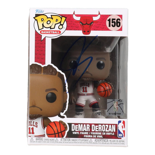 DeMar DeRozan Signed Bulls #156 Funko Pop! Vinyl Figure (PSA) - Price Is Right Miami