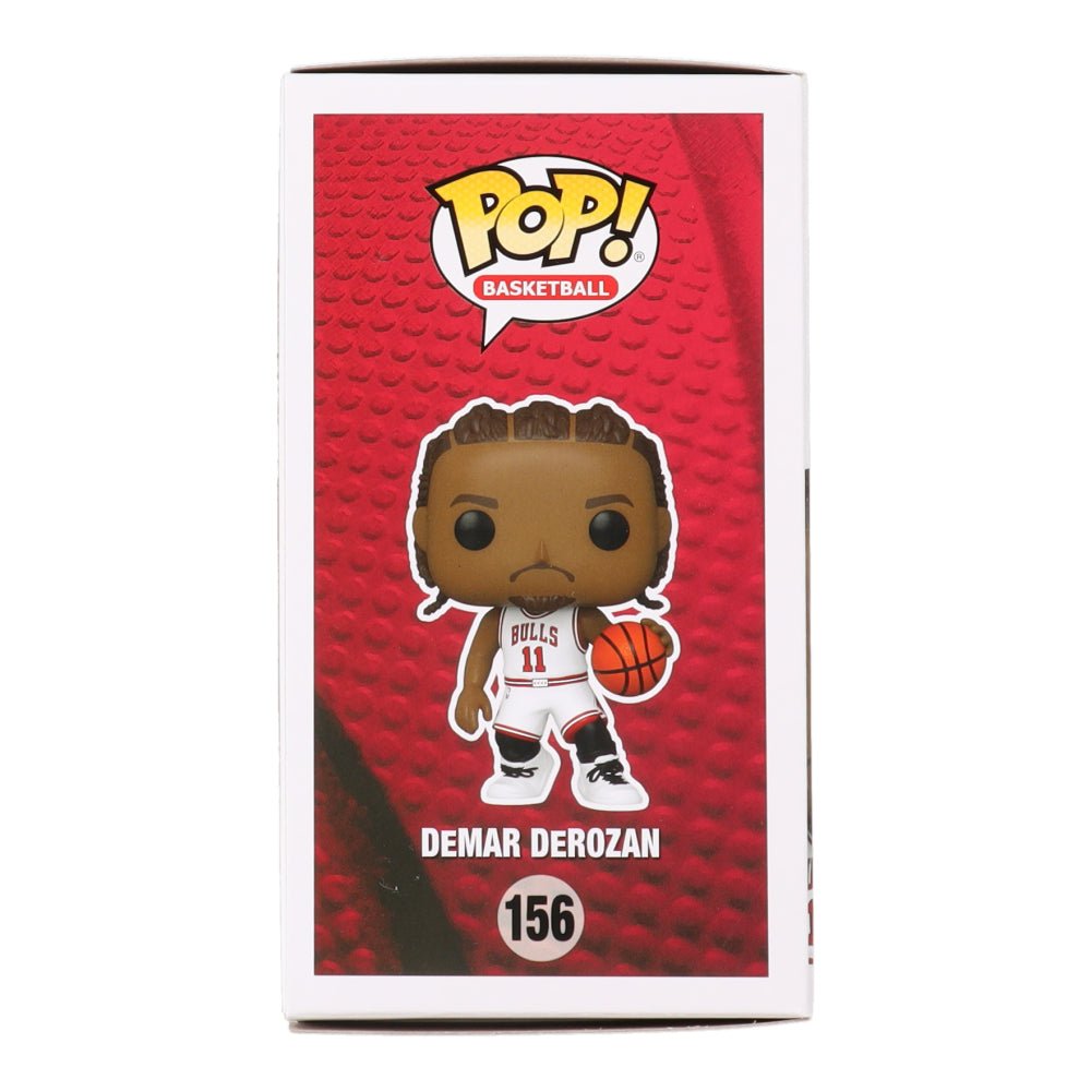 DeMar DeRozan Signed Bulls #156 Funko Pop! Vinyl Figure (PSA) (view 3)