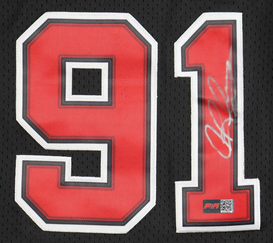 Dennis Rodman Signed Bulls Mitchell & Ness Jersey (PIA) Chicago Bulls - Price Is Right Miami