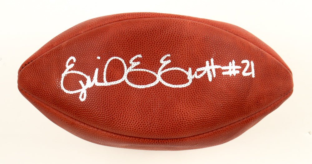 Ezekiel Elliott Signed "The Duke" NFL Football (Fanatics), Autographed Ball (view 3)
