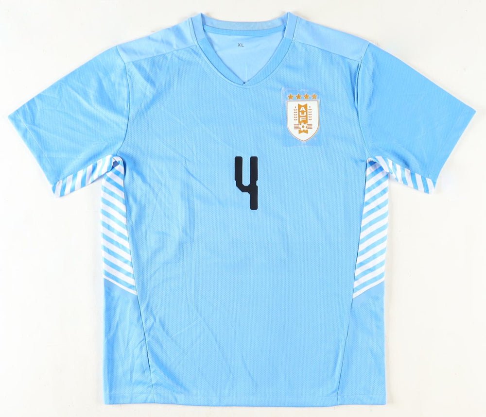 Federico Valverde Signed Jersey (Beckett) Uruguay National Football Team - Price Is Right Miami