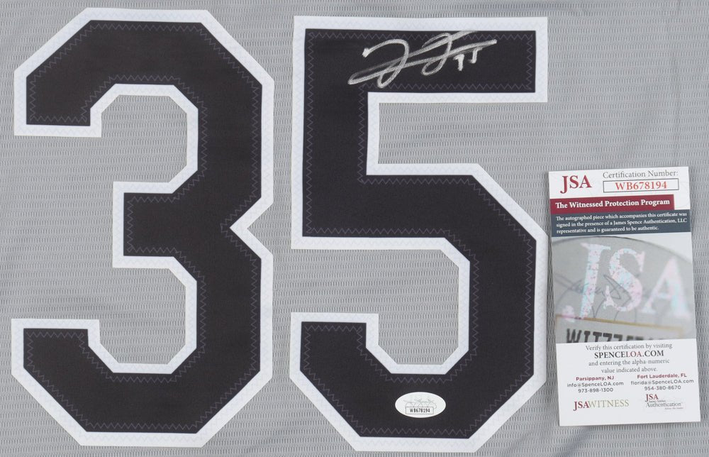 Frank Thomas Signed Jersey (JSA) Chicago White Sox (view 2)