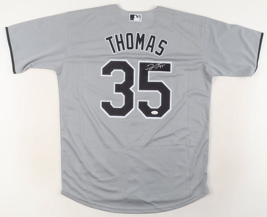 Frank Thomas Signed Jersey (JSA) Chicago White Sox - Price Is Right Miami
