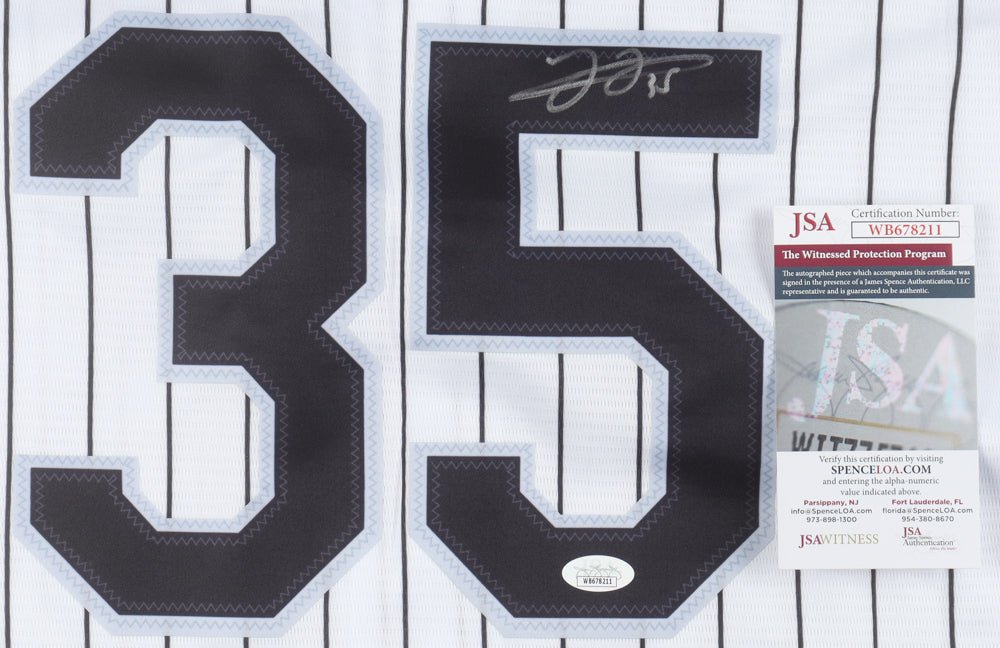 Frank Thomas Signed Jersey (JSA) Chicago White Sox (view 2)