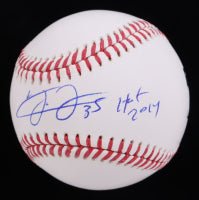 Frank Thomas Signed OML Baseball Inscribed "HOF 2014" (Beckett), Autographed Ball