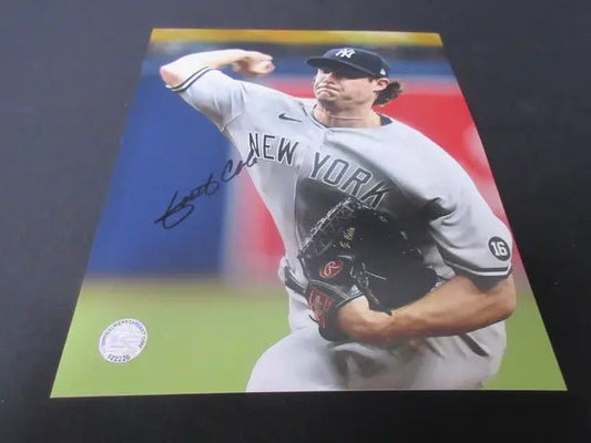 GERRIT COLE SIGNED 8X10 PHOTO NEW YORK YANKEES COA - Price Is Right Miami
