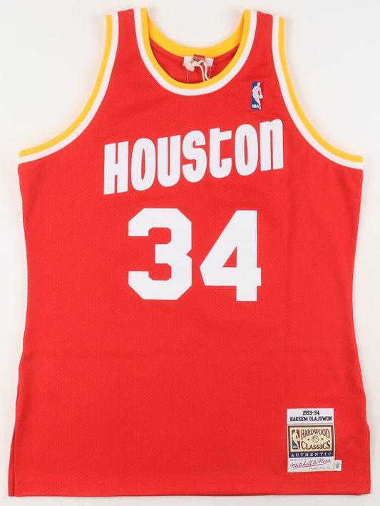 Hakeem Olajuwon Signed Rockets Jersey (Fanatics) - Price Is Right Miami