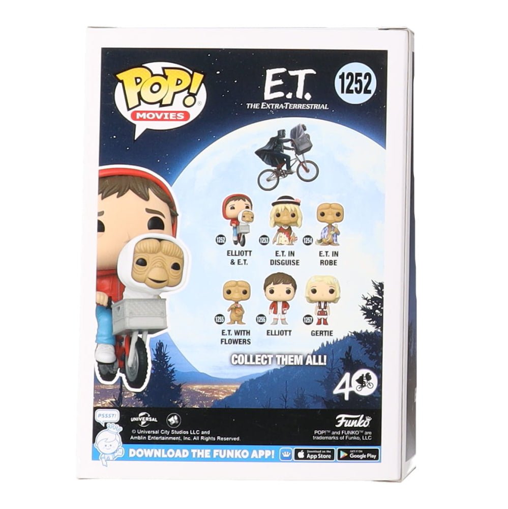 Henry Thomas Signed E.T. Elliott Funko Pop #1252 (ACOA) (view 3)