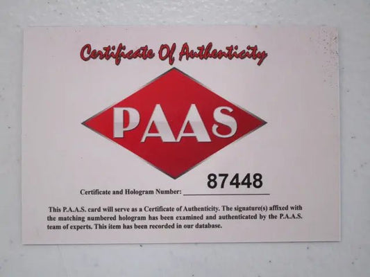 Hershel Walker of the Generals signed autographed magazine PAAS COA 448 - Price Is Right Miami