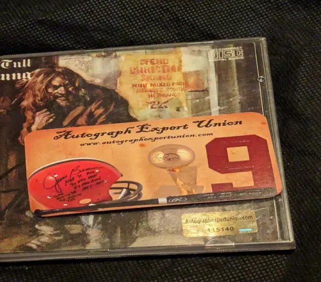 Ian Anderson Jethro Tull Signed CD Cover (COA), Autographed Memorabilia (view 2)