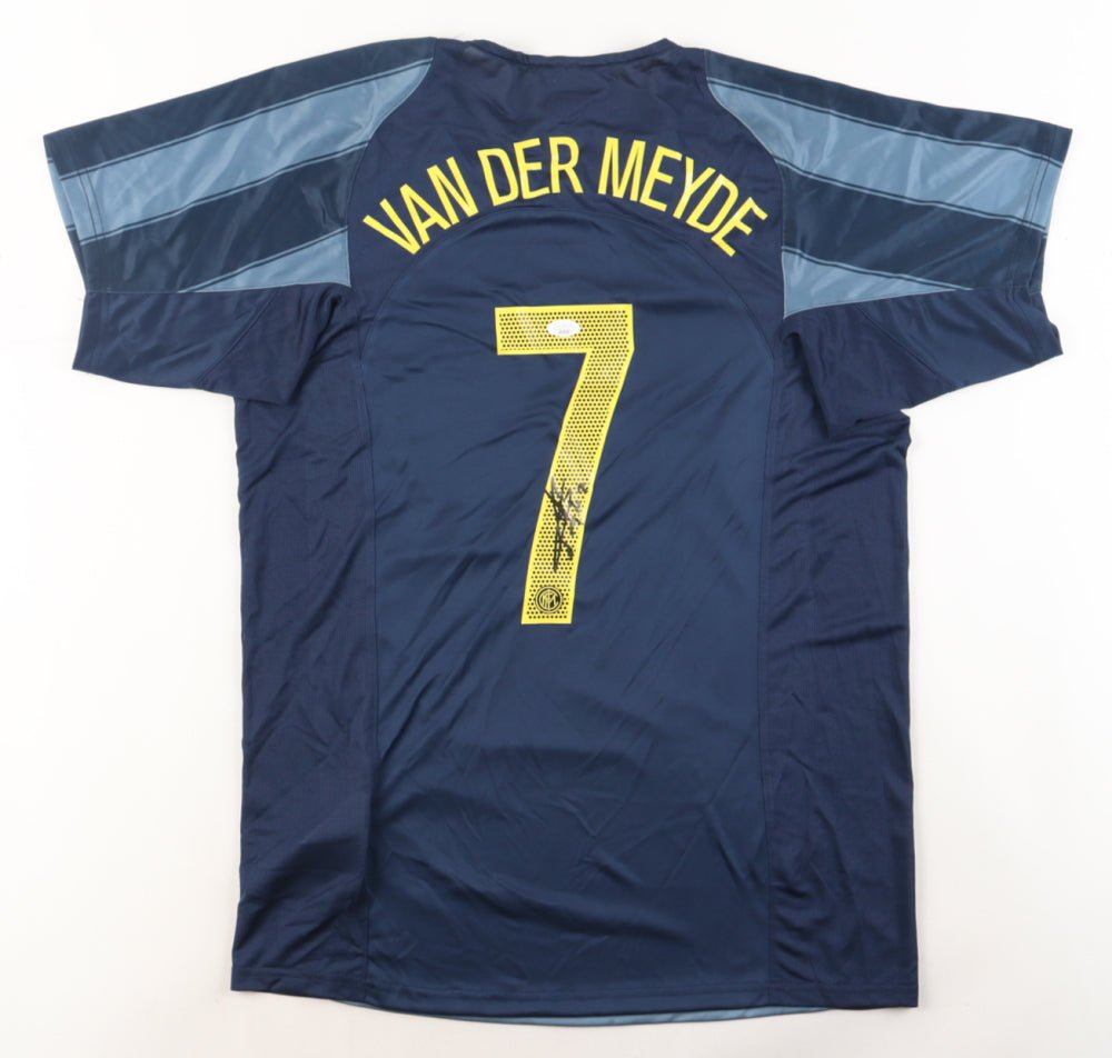 Andy Van Der Meyde Signed Inter Milan Nike Jersey (JSA) (view 3)