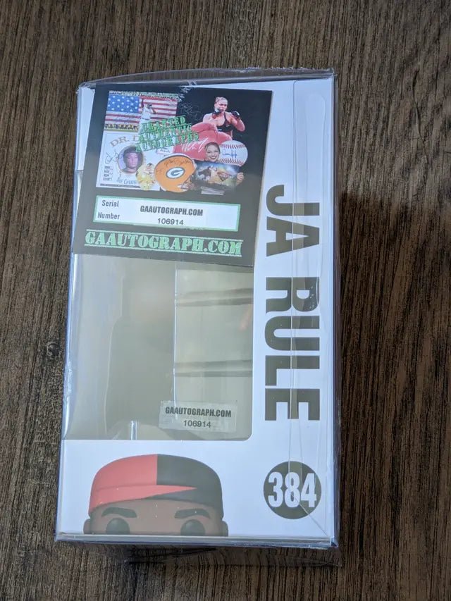 Ja Rule Autographed Funko Pop #384 (COA)