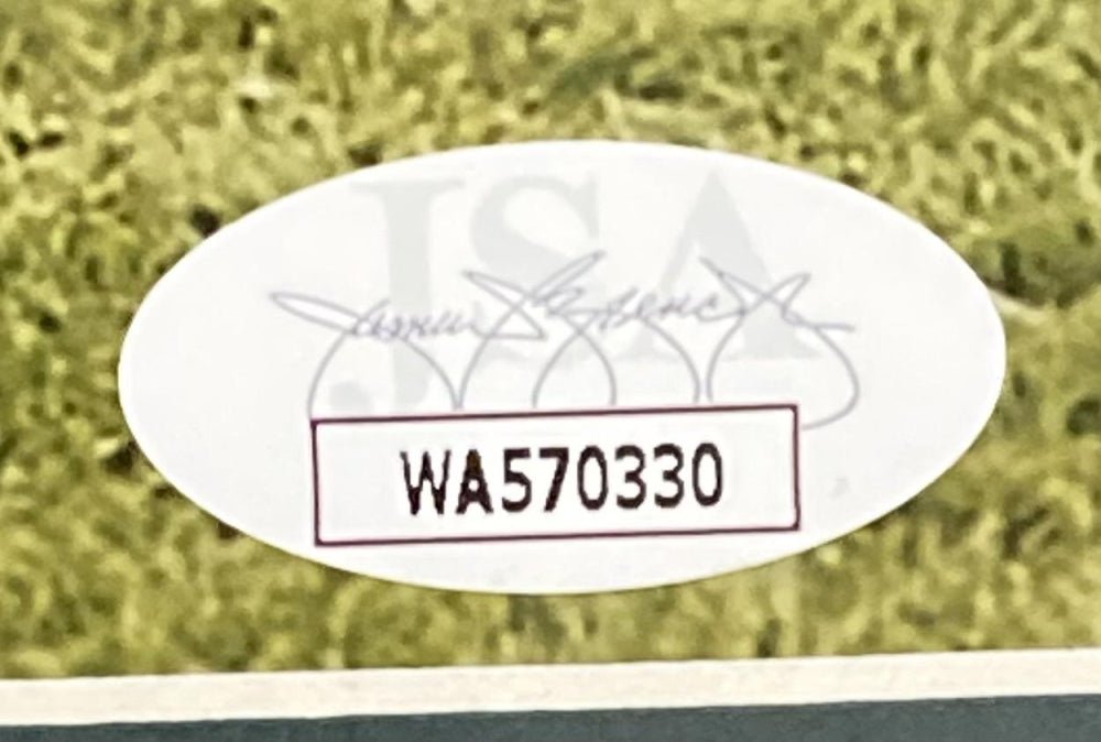 Jalen Hurts Signed Eagles Custom Framed Photo Display (JSA) JSA 22" by 27", Autographed Memorabilia (view 3)