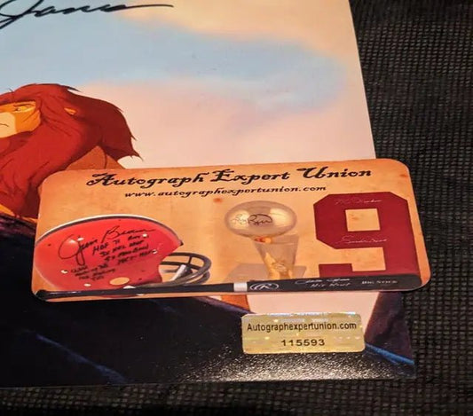 James Earl Jones Auto Signed "Lion King" 8x10 Photo with COA 115593 🔥 - Price Is Right Miami