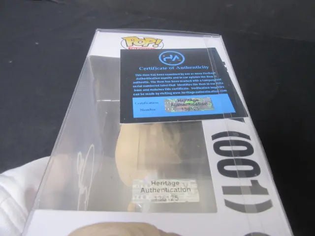 Jamie Campbell Signed Funko Pop Heritage COA - Price Is Right Miami