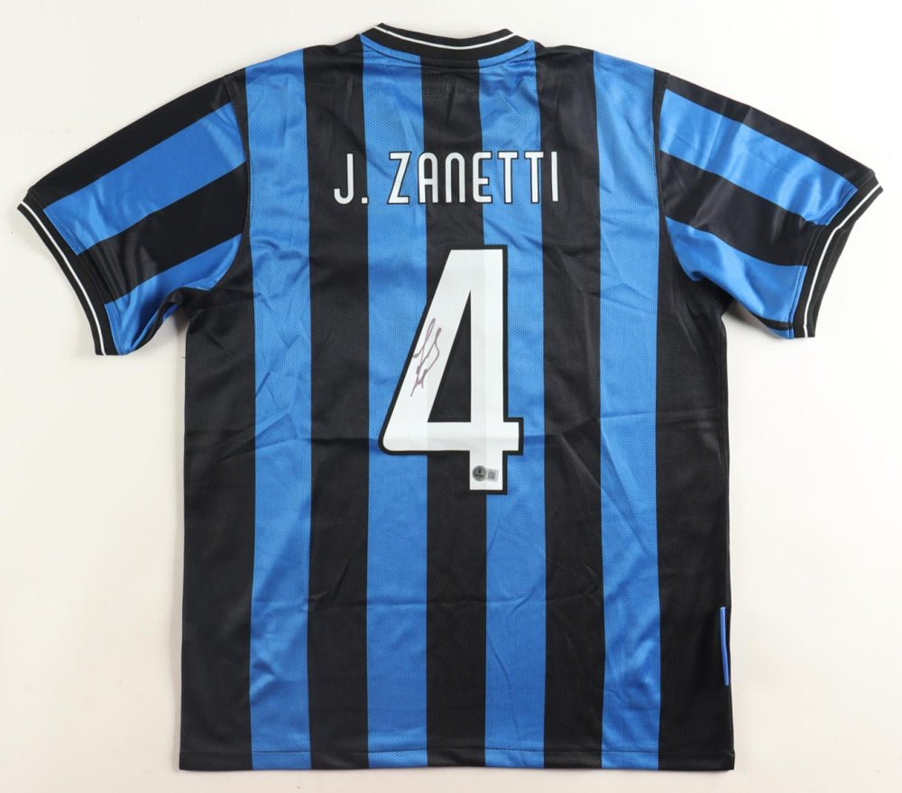 Javier Zanetti Signed Inter Milan Jersey (Beckett) Inter Milan (view 3)