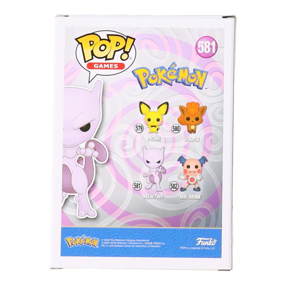 Jay Goede Signed Pokemon Mewtwo Funko Pop #581 (JSA) (view 3)
