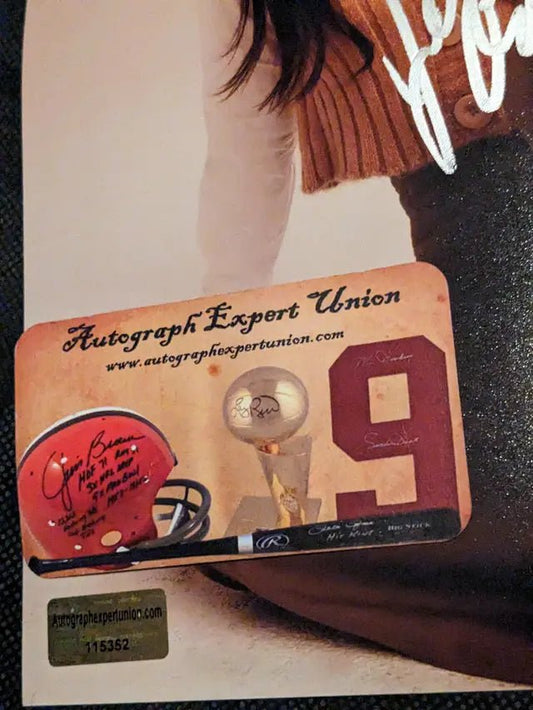 Jenna Ortega Signed 8x10 Photo EUA COA 115352 - Price Is Right Miami