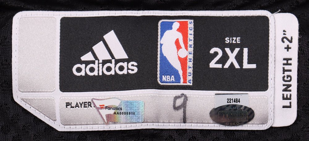 Jerome Jordan Game-Used Nets Warm-Up Set (Steiner & Fanatics), Autographed Memorabilia (view 7)