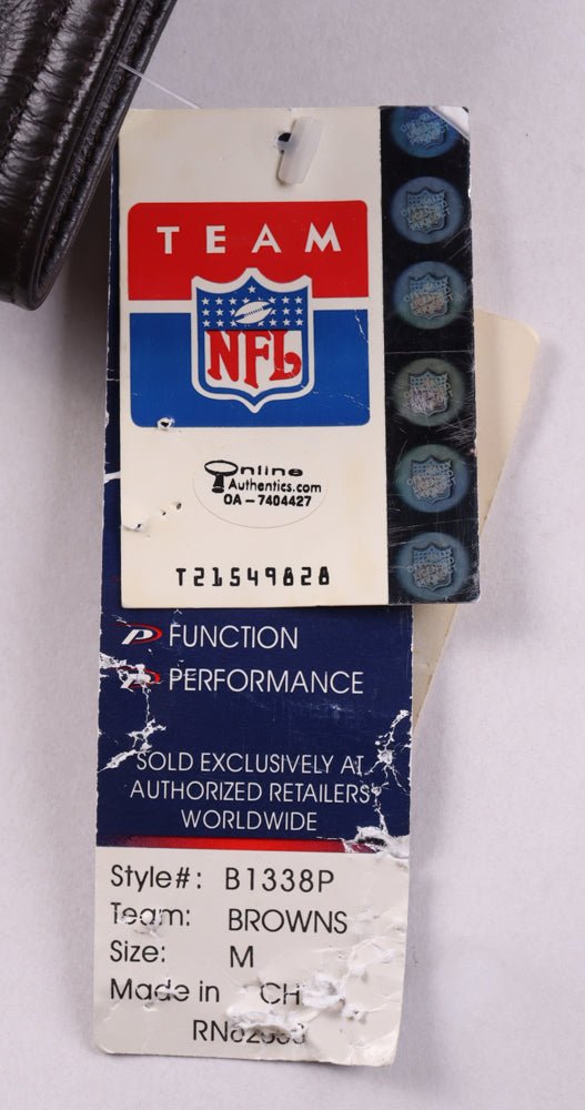 Jim Brown Signed Browns Jacket Inscribed 