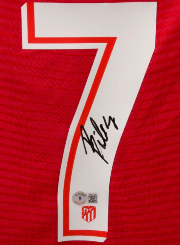 Joao Felix Signed Atletico Madrid Home Jersey (Beckett) (view 2)