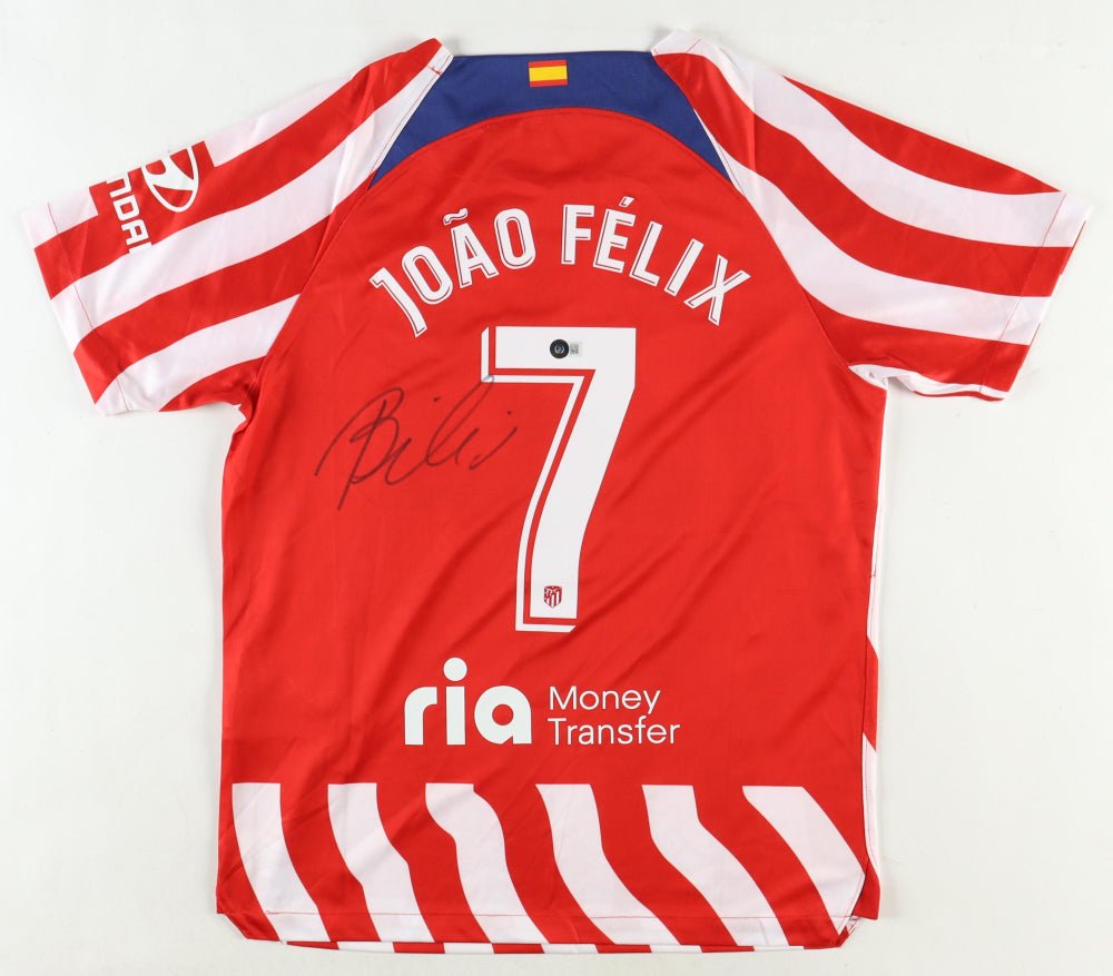 Joao Felix Signed Club Atletico de Madrid Jersey (Beckett) (view 3)