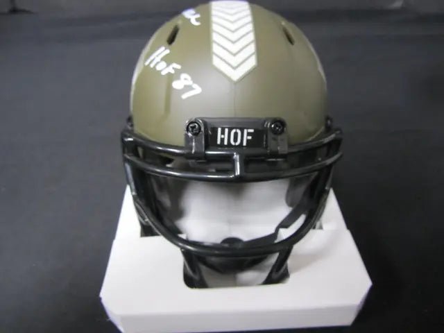 Joe Greene Signed HOF Mini Helmet (Direct COA) (view 3)
