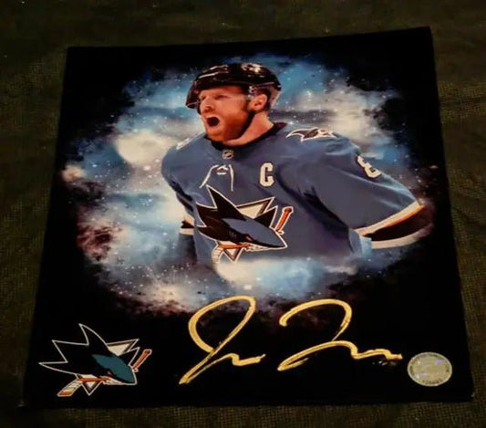 Joe Pavelski Signed 8x10 Photo with coa 125862 - Price Is Right Miami