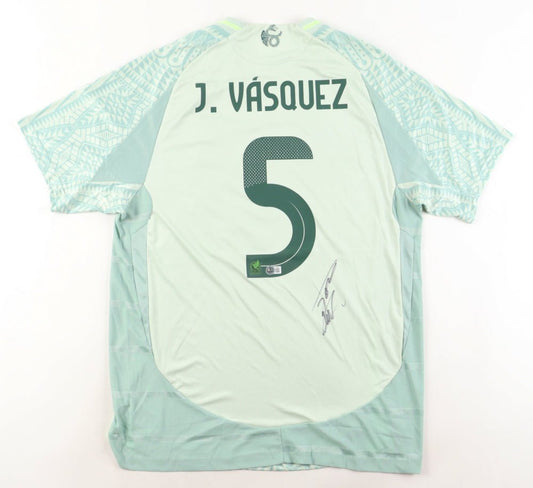 Johan Vasquez Signed Adidas Mexico Jersey (Beckett) 🔥 - Price Is Right Miami