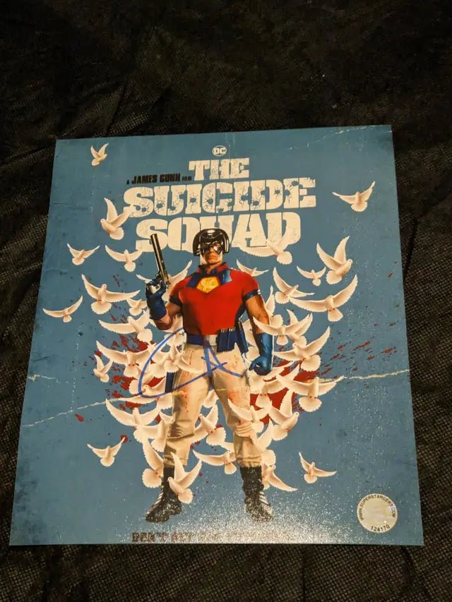 John Cena as peacemaker The Suicide Squad autographed 8x10 photo with COA - Price Is Right Miami