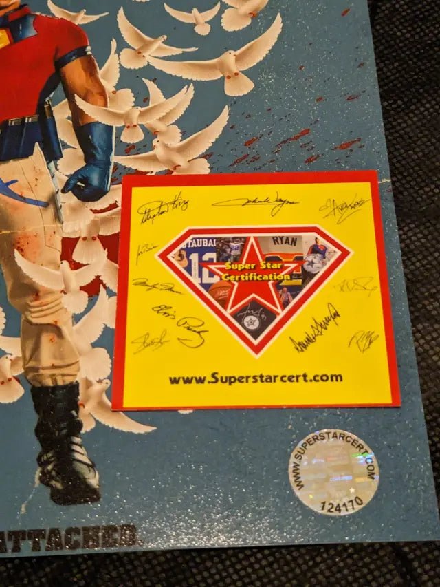 John Cena as peacemaker The Suicide Squad autographed 8x10 photo with COA - Price Is Right Miami