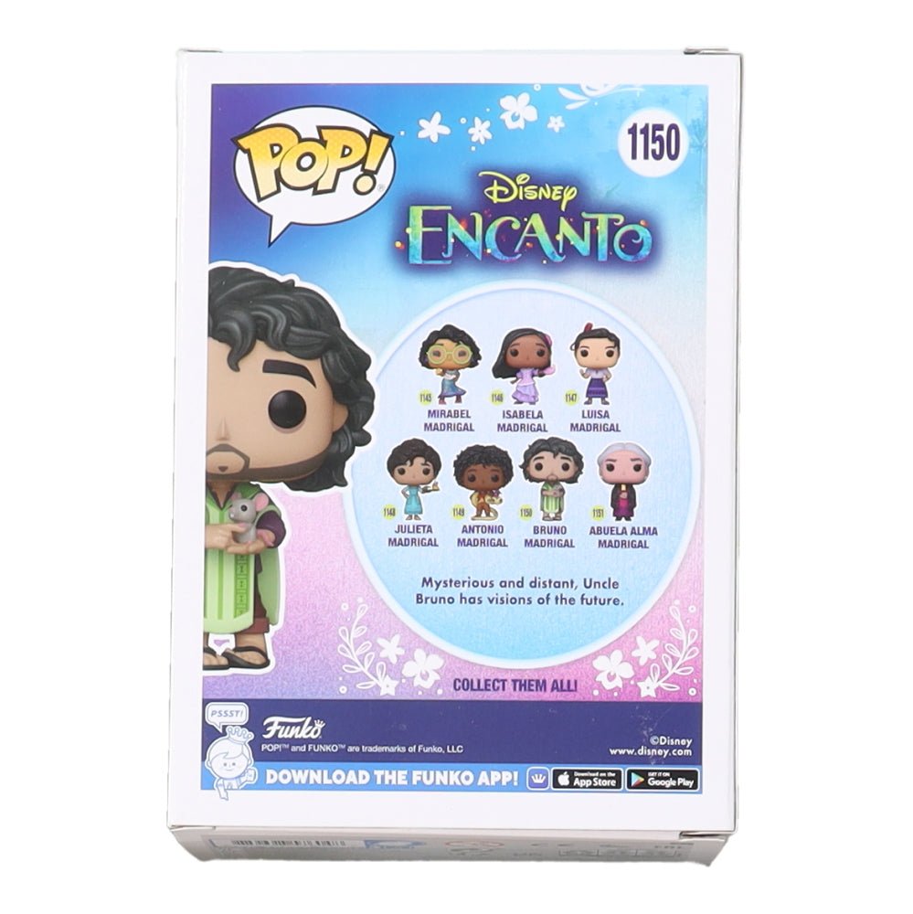 John Leguizamo Signed Encanto Bruno Funko Pop #1150 (Beckett) (view 3)